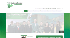 Desktop Screenshot of cirugiasdeobesidad.com